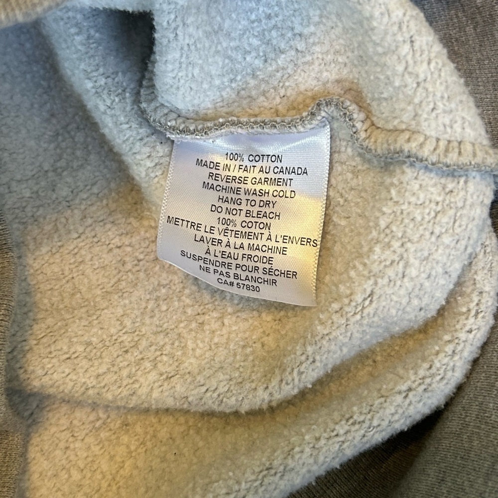 Octobers Very Own OVO Owl Logo Gray Logo Crewneck Sweatshirt Size Small - Picture 8 of 10